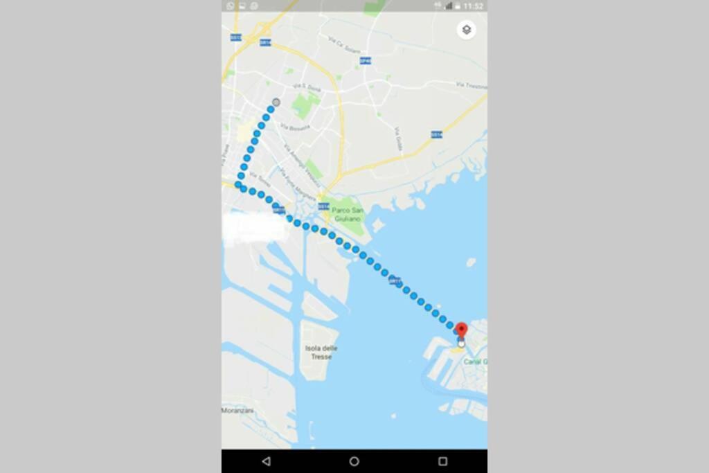 メストレCaro Ingresso Indipendente 20Mt Tram Venezia Wifiアパートメント エクステリア 写真